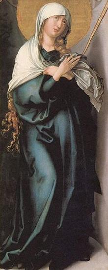 Albrecht Durer Die sieben Schmerzen Maria, Mitteltafel